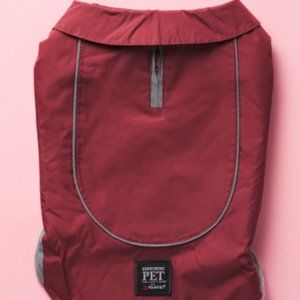 New POLARTEC Reflective Active Dog Jacket Sherpa Lined  Red Size Medium …